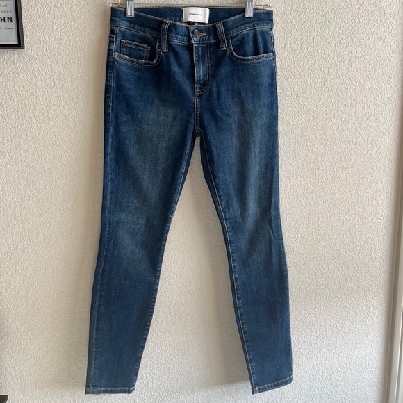 Current Elliott Women's Skinny Jeans Medium Blue 26 - Picture 3 of 8